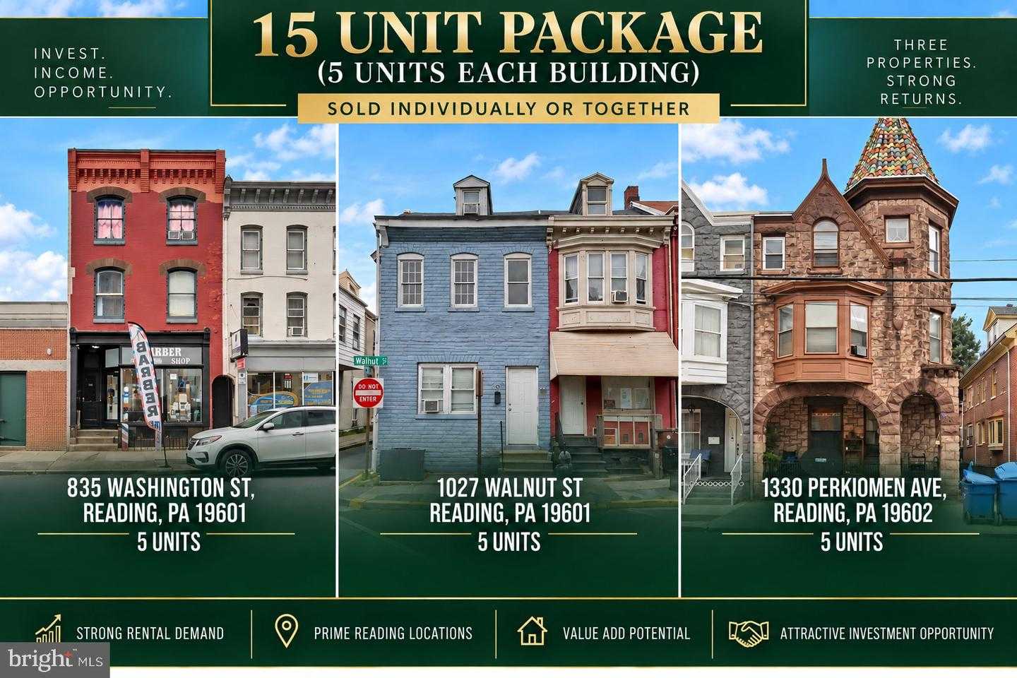 PERKIOMEN AVENUE Reading Pennsylvania United States, for Sale, commercial, Bruno Tarquinii, Fairfax Realty Premier