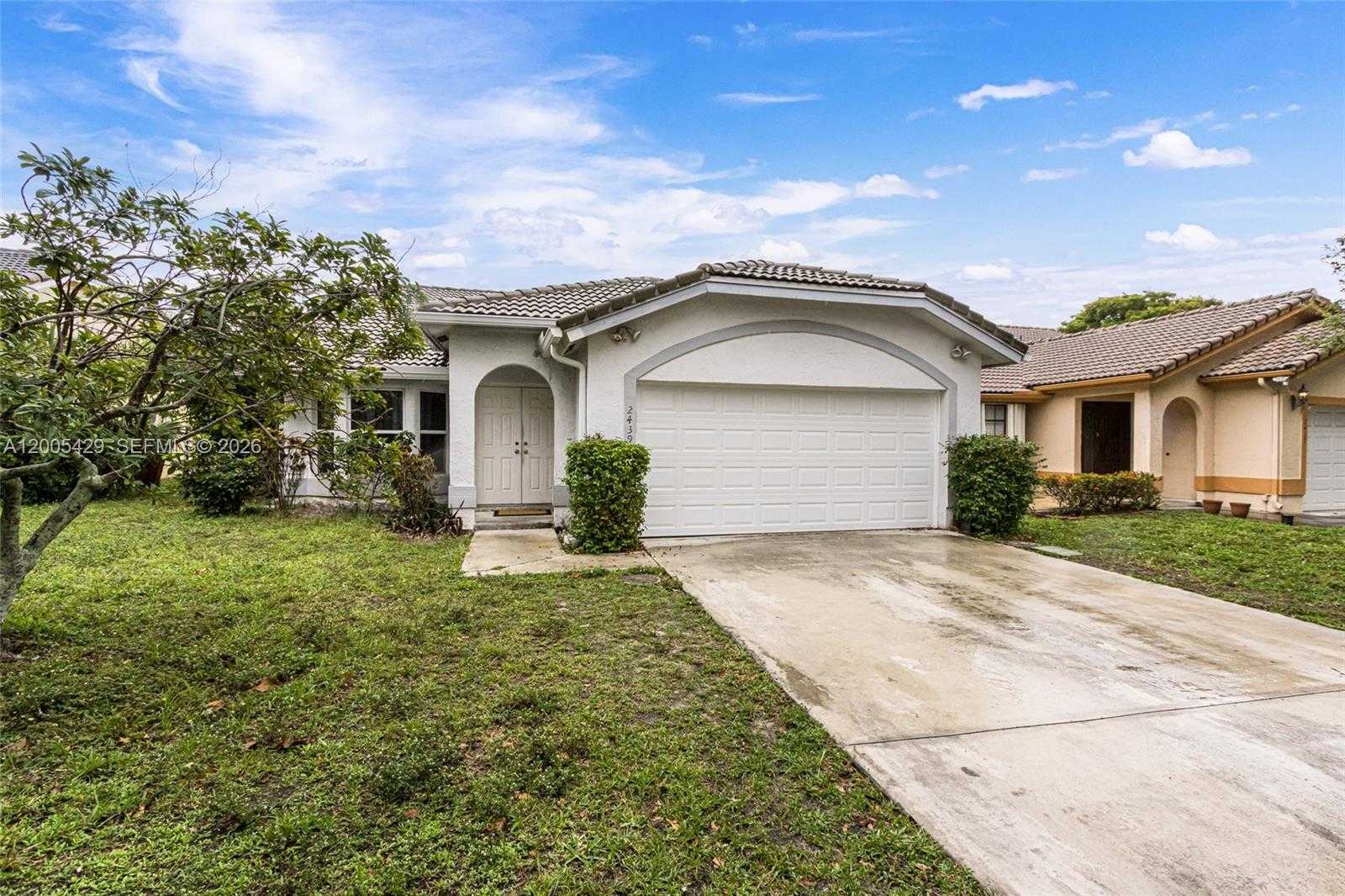 2439 NW 95th Ave Coral Springs Florida United States, for Sale, residential, Pierre J Denis, Realty 100