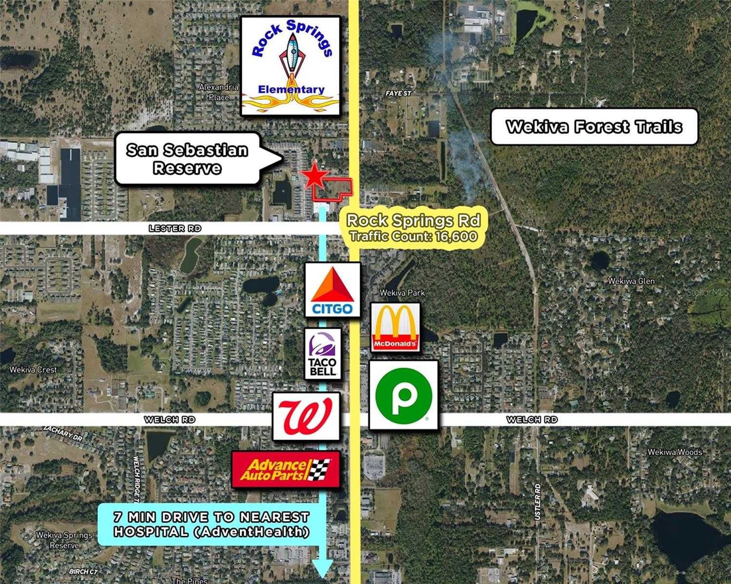 2104 ROCK SPRINGS ROAD Apopka Florida United States, for Sale, commercial,  , Crosby and Associates Inc