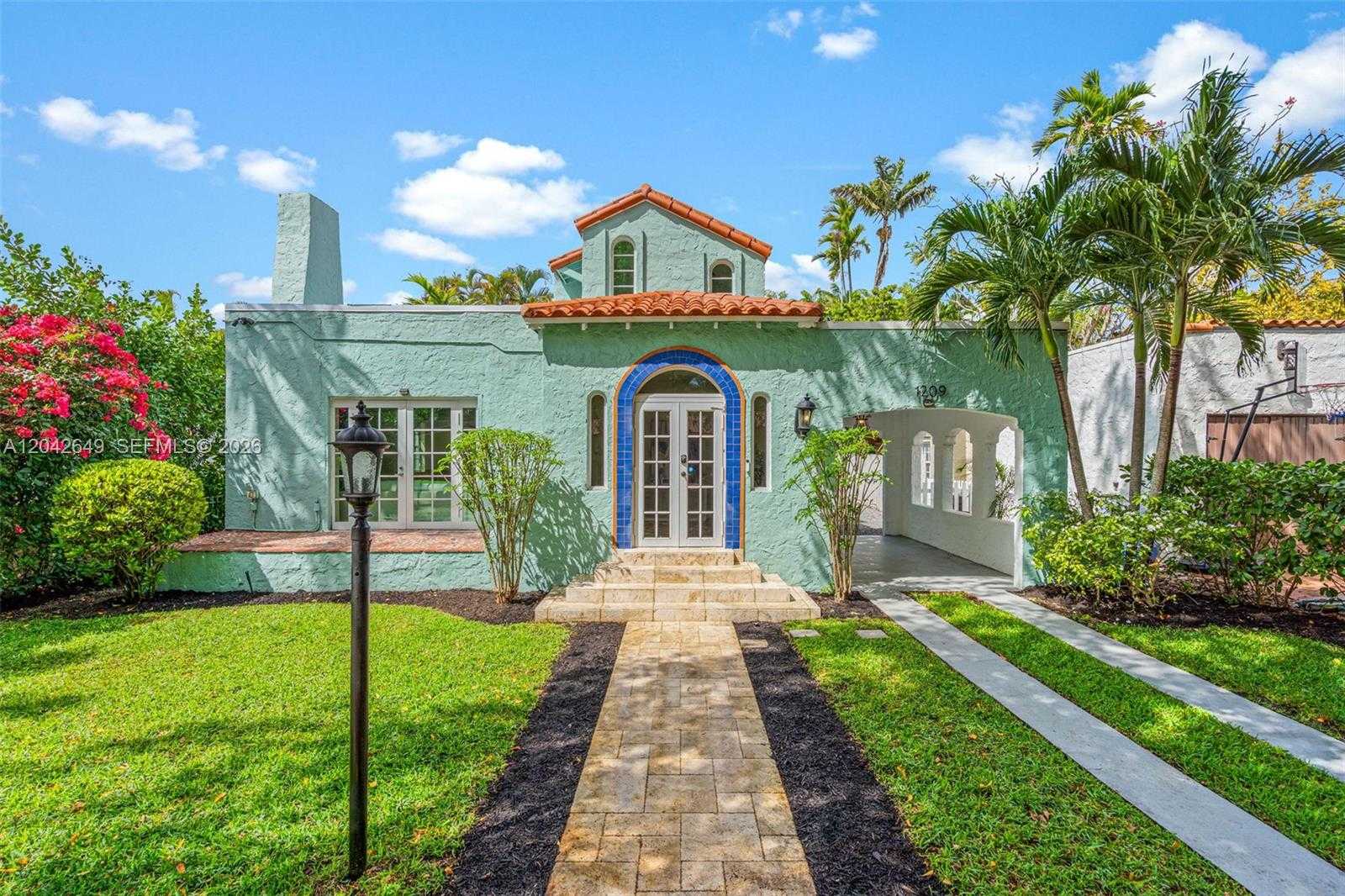1209 La Mancha Ave Coral Gables Florida United States, for Sale, residential,  , Tejeda Real Estate Inc. 