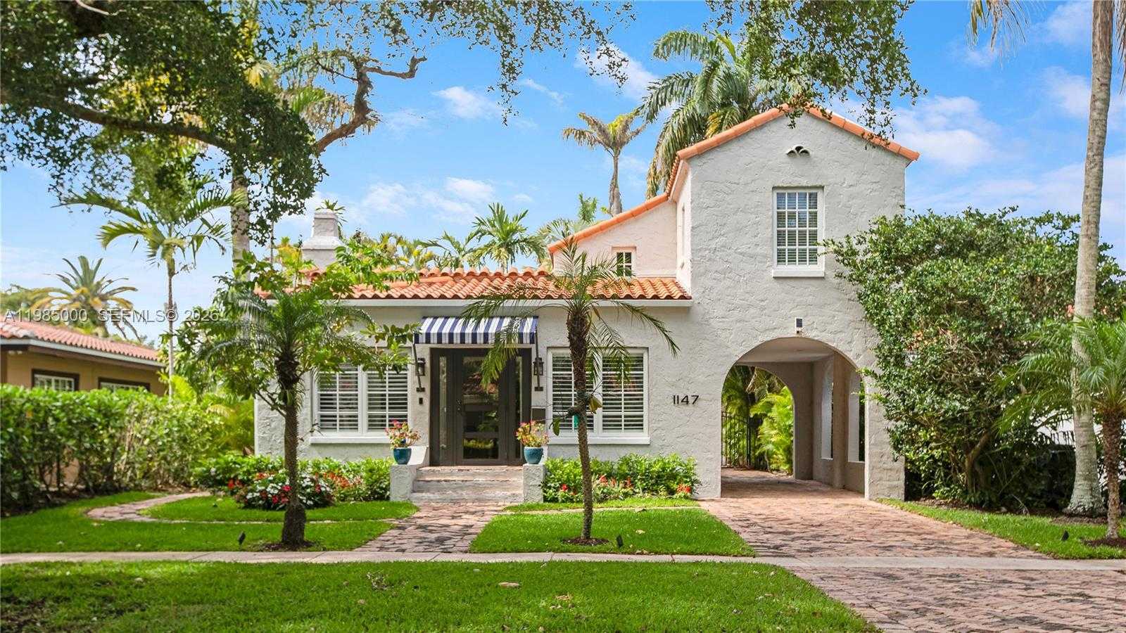 1147 Sorolla Ave Coral Gables Florida United States, for Sale, residential,  , Tejeda Real Estate Inc. 