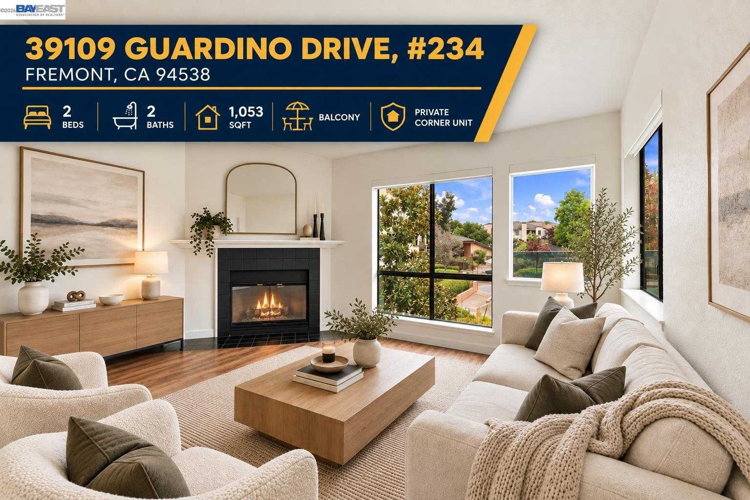 39109 Guardino Drive  APT 234 Fremont California United States, for Sale, residential, Ethan Lazzareschi, REALTY EXPERTS