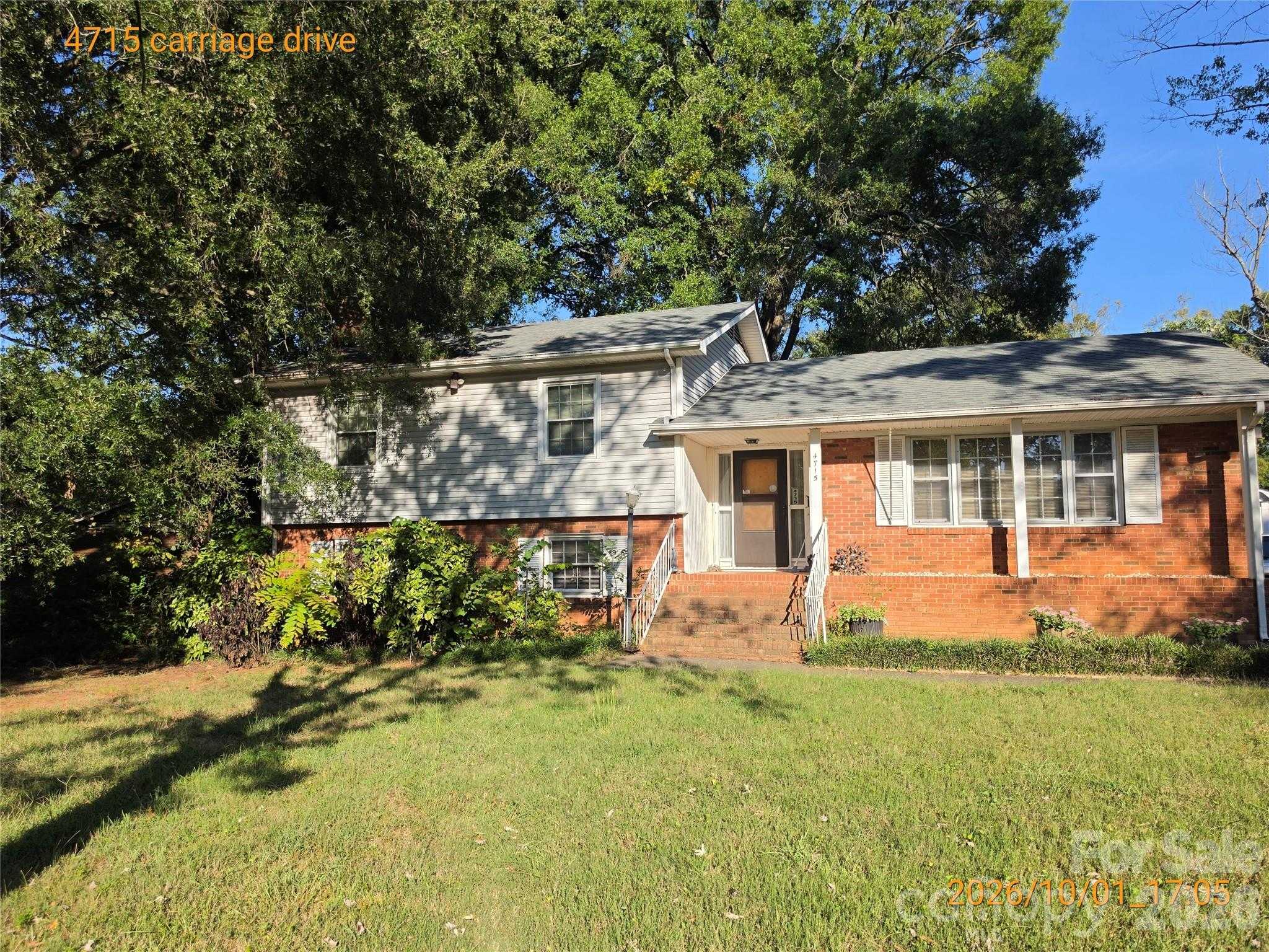 4715 Carriage Drive Circle Charlotte North Carolina United States, for Sale, residential, William (Will) Owens , South Charlotte Properties