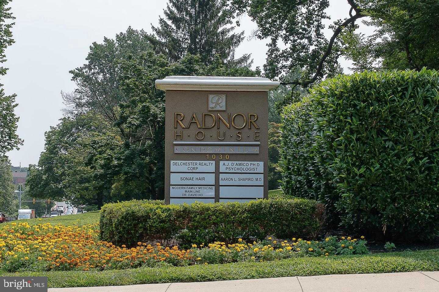 1030 E LANCASTER AVENUE APT 1028 Bryn Mawr Pennsylvania United States, for Sale, residential, Richard Goldberg, REAL of PA
