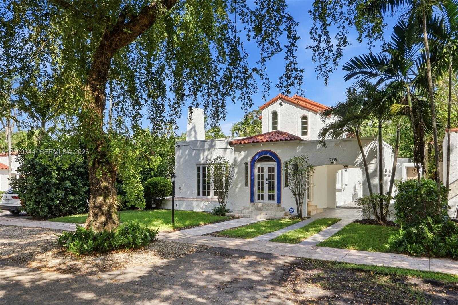 1209 La Mancha Ave Coral Gables Florida United States, for Sale, residential,  , Tejeda Real Estate Inc. 