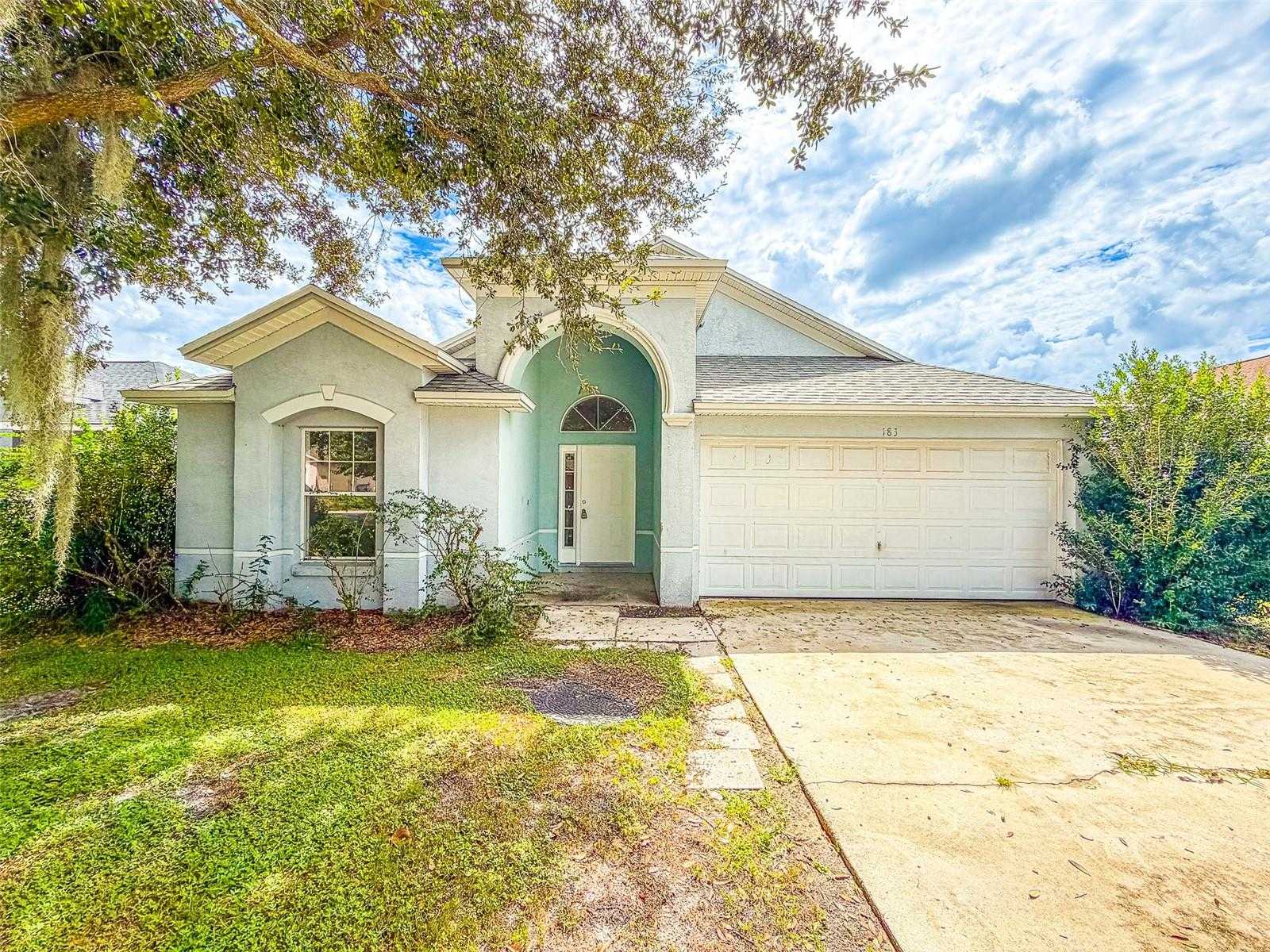 183 OSPREY HEIGHTS DRIVE Winter Haven Florida United States, for Sale, residential,  , Crosby and Associates Inc