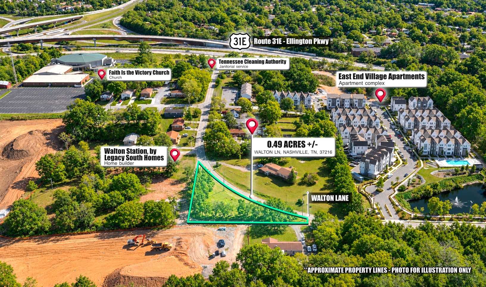 Walton Ln Nashville Tennessee United States, for Sale, commercial, Amy Kempf, Reliant Realty ERA Powered