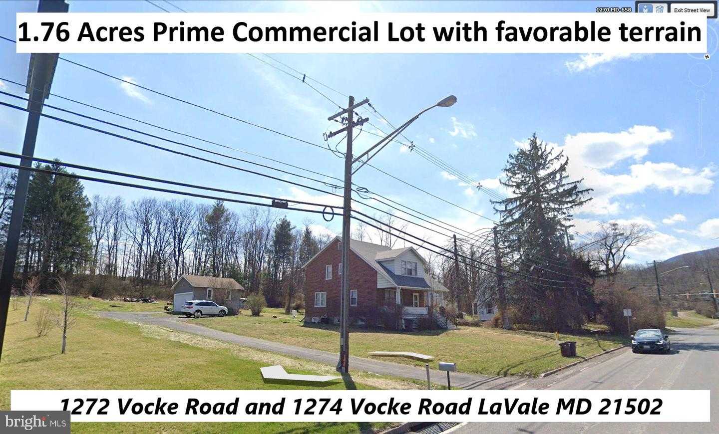 1272 VOCKE ROAD Lavale Maryland United States, for Sale, commercial, Bruno Tarquinii, Fairfax Realty Premier