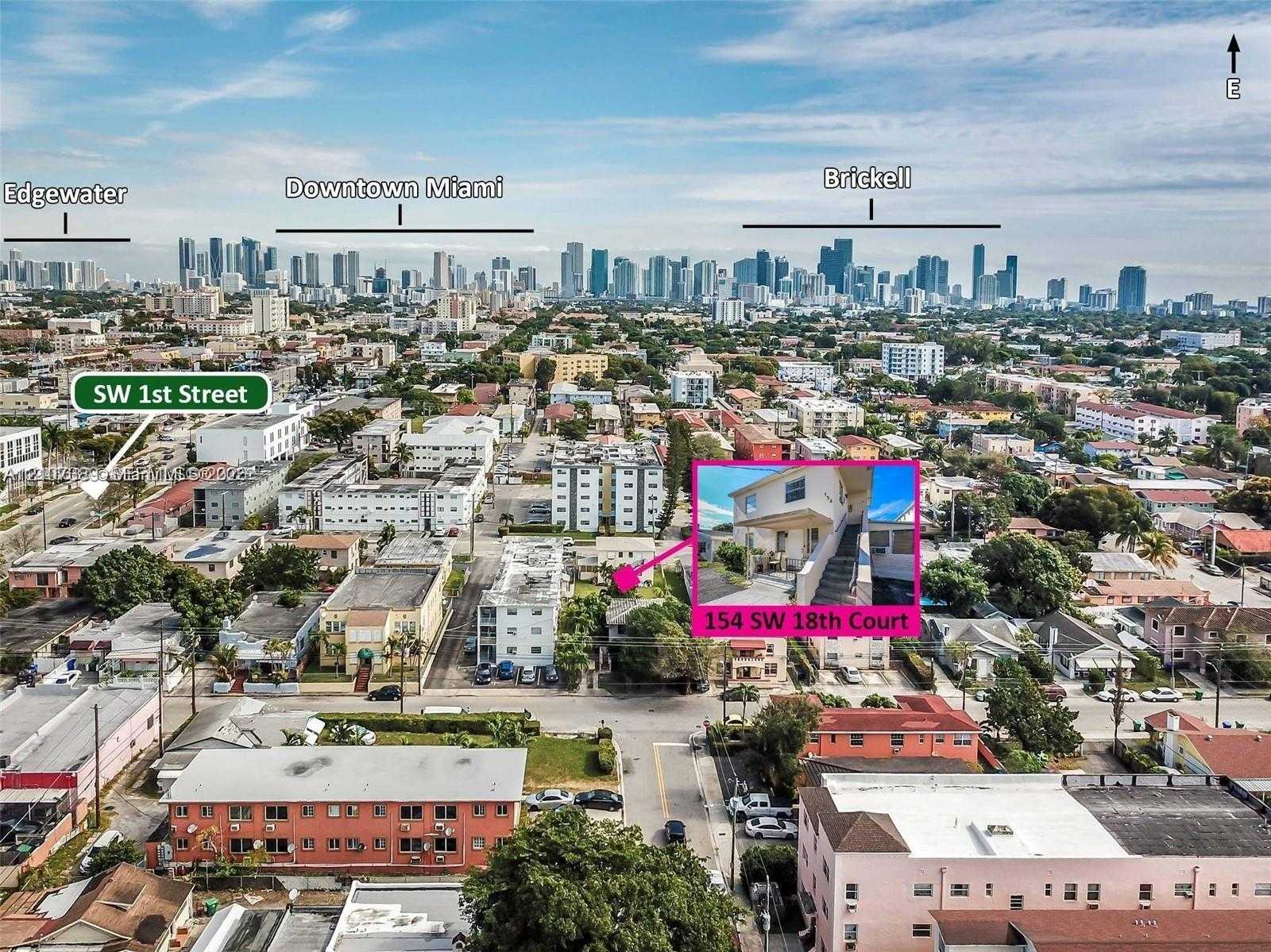 154 SW 18th Ct  APT 2 Miami Florida United States, for Rent, residential,  , One Stop Realty - Miami