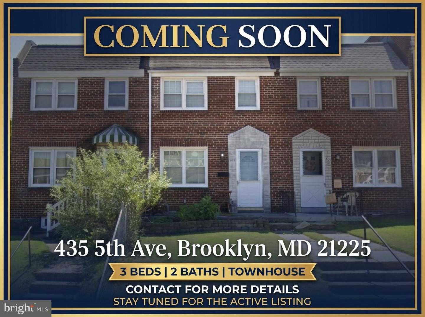 435 5TH AVENUE Brooklyn Maryland United States, for Sale, residential, Bruno Tarquinii, Fairfax Realty Premier