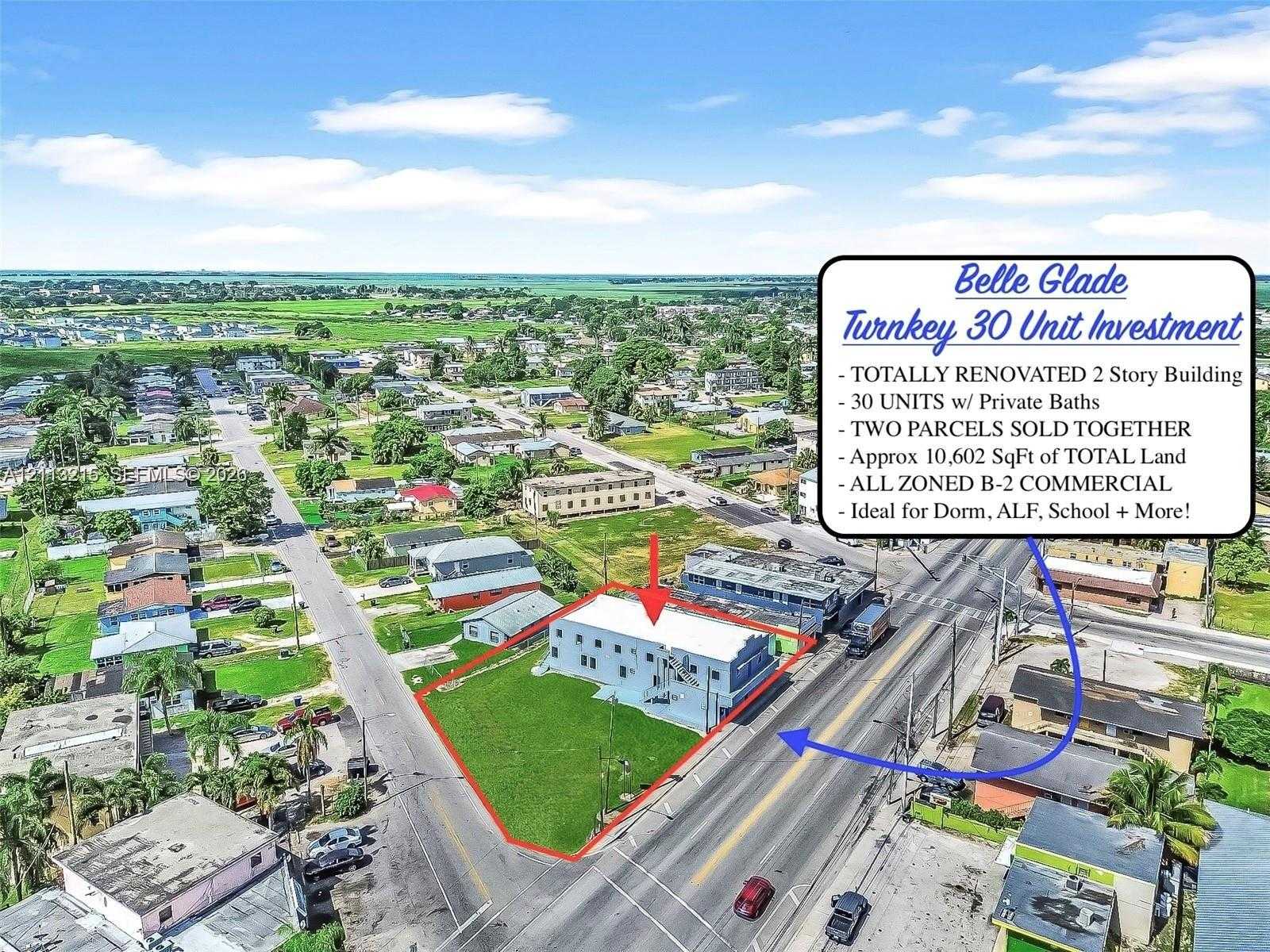 416 W Dr Martin Luther King Jr Blvd W Belle Glade Florida United States, for Sale, commercial, Jane Smith, InCom Demo Office